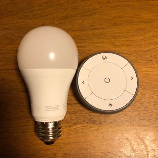 イケア(IKEA)のIKEA TRÅDFRI トロードフリ、リモコンキット(蛍光灯/電球)