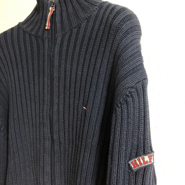 TOMMY HILFIGER(トミーヒルフィガー)のトミーヒルフィガー　フルジップ　ニット　セーター メンズのトップス(ニット/セーター)の商品写真