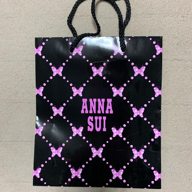 ANNA SUI(アナスイ)のアナスイのブティック限定含むショッパー（紙袋）（中）３枚 レディースのバッグ(ショップ袋)の商品写真