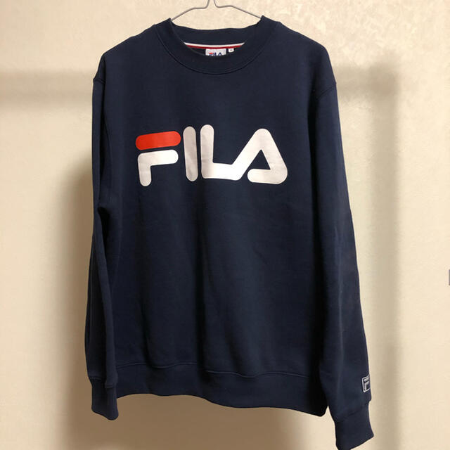 FILA(フィラ)の古着　ＦＩＬＡ　スウェット トレーナー◇Ｍサイズ◇フィラ◇M-0080 メンズのトップス(スウェット)の商品写真