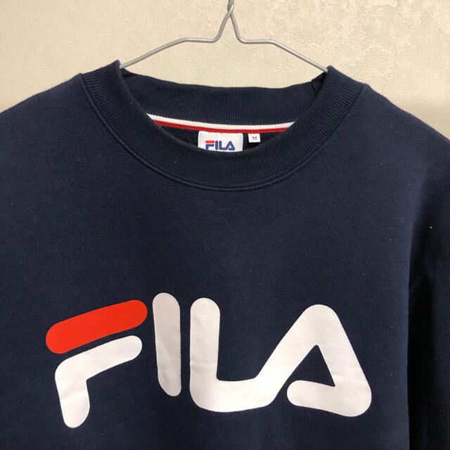 FILA(フィラ)の古着　ＦＩＬＡ　スウェット トレーナー◇Ｍサイズ◇フィラ◇M-0080 メンズのトップス(スウェット)の商品写真