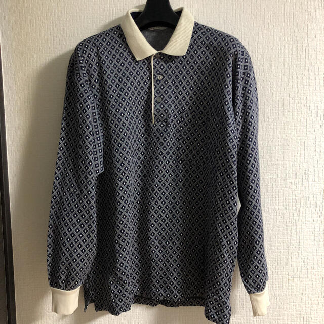 70s Vintage ポロシャツ　長袖　goffa contena