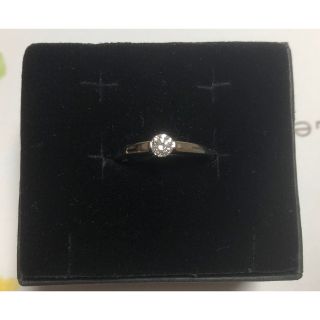 スタージュエリー(STAR JEWELRY)の美品★スタージュエリー　ダイヤ　リング 0.18ct pt(リング(指輪))