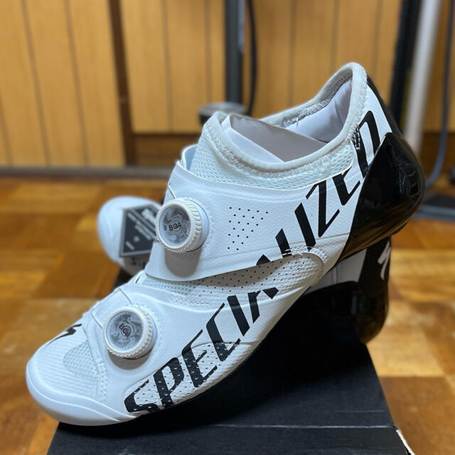 Specialized(スペシャライズド)のs-works Ares TEAM White サイズ40 メンズの靴/シューズ(その他)の商品写真