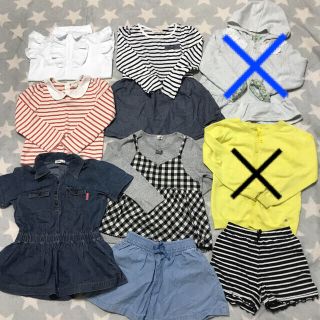 グローバルワーク(GLOBAL WORK)のまとめ売り　120 トップス  パーカー　ワンピース　服　キッズ(Tシャツ/カットソー)