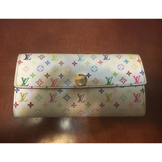 ルイヴィトン(LOUIS VUITTON)のマルチカラー財布(財布)