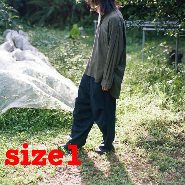 COMOLI ウールニータックパンツ size 1