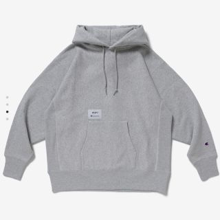 ダブルタップス(W)taps)のwtaps champion hooded Grey Lサイズ(パーカー)