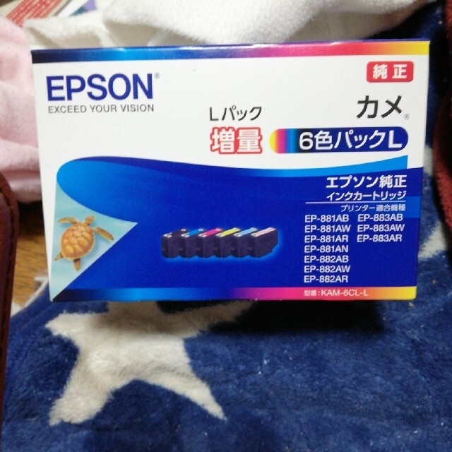 エプソン　カラリオ純正インク　カメPC/タブレット