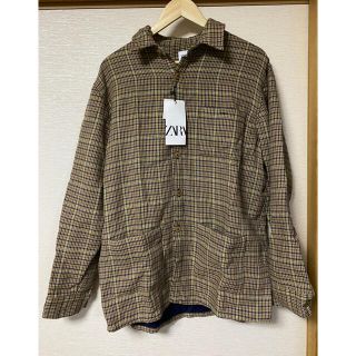 ザラ(ZARA)の【タグ付　新品】ZARA チェックシャツ(シャツ)