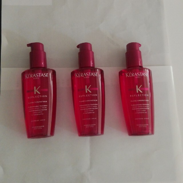 KERASTASE(ケラスターゼ)の新品未開封品 ケラスターゼ RF フルイド クロマティック 125ml×3本 コスメ/美容のヘアケア/スタイリング(ヘアケア)の商品写真