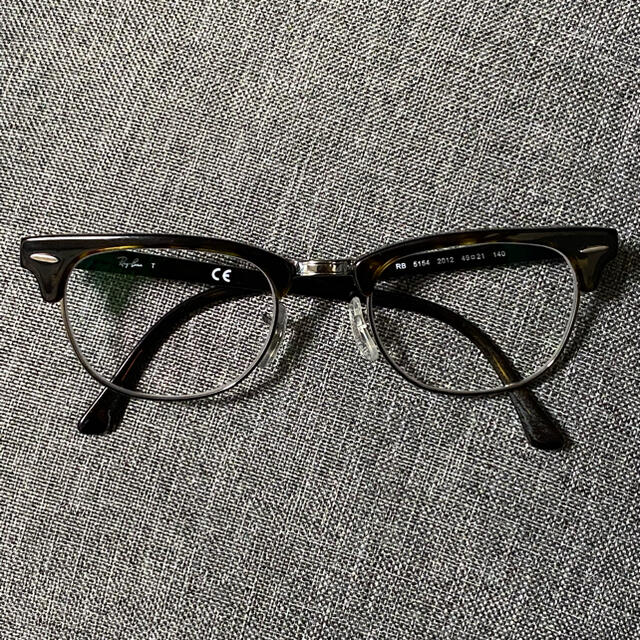 Ray-Ban Clubmaster 鼈甲×silver 49-21