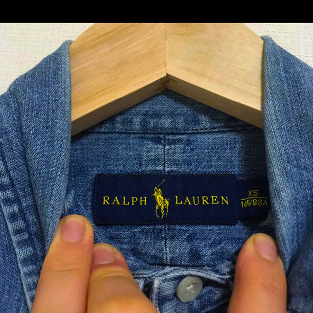 POLO RALPH LAUREN(ポロラルフローレン)のポロ　ラルフローレン　デニムシャツ メンズのトップス(シャツ)の商品写真