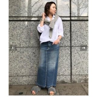 ドゥーズィエムクラス(DEUXIEME CLASSE)の*6397 Long Denim Skirt(ロングスカート)