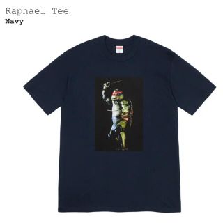 シュプリーム(Supreme)の新品 XL supreme raphael tee navy(Tシャツ/カットソー(半袖/袖なし))