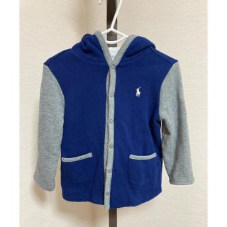 ポロラルフローレン(POLO RALPH LAUREN)の【週末限定値下げ】ラルフローレン☆リバーシブルパーカー☆90cm(ジャケット/上着)