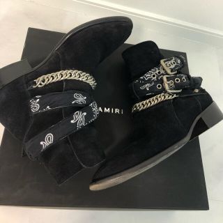 おまけ付き　amiri アミリ　バンダナ　ブーツ　size 42 27cm