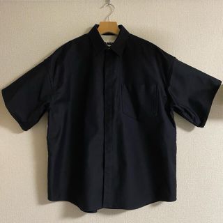 ジルサンダー(Jil Sander)のJIL SANDER + 半袖 シャツ ネイビー(シャツ)