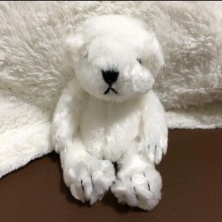 コムサイズム(COMME CA ISM)のCOMME CA ISM コムサイズム ぬいぐるみ 白クマ テディベア(ぬいぐるみ)