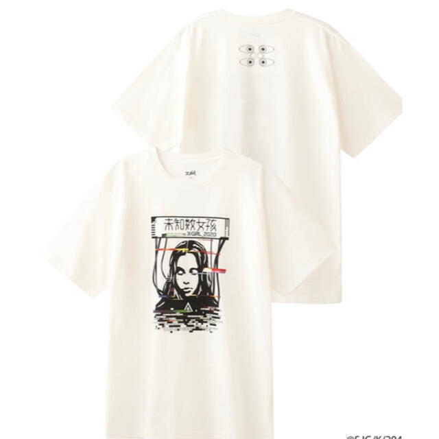 新品・未使用品　X-girl×『攻殻機動隊 SAC_2045 』コラボTシャツ