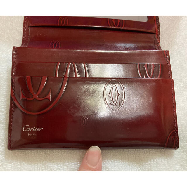 Cartier(カルティエ)のaaa様専用❤︎Cartierハッピーバースデー 名刺入れ(本体のみ) レディースのファッション小物(名刺入れ/定期入れ)の商品写真