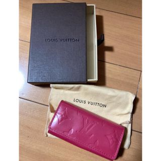 ルイヴィトン(LOUIS VUITTON)のレア 新品 ルイヴィトン LOUIS VUITTON ヴェルニ キーケース(キーケース)