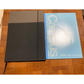 コクヨ(コクヨ)の【美品】コクヨ カバーノート ノー653A-1 新品のcampus ノート付き(ノート/メモ帳/ふせん)