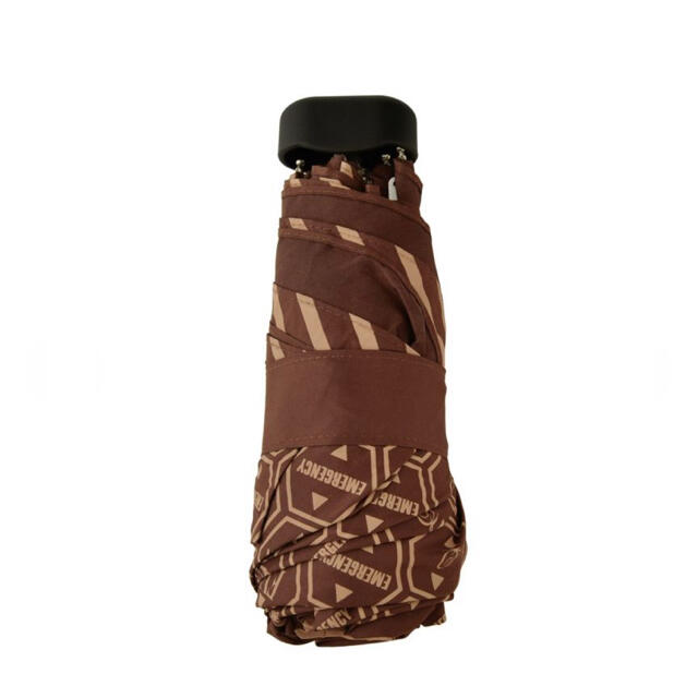 Q-pot.(キューポット)のキューポット　メルティインパクト　アンブレラ　チョコレート柄　Q−pot 新品 レディースのファッション小物(傘)の商品写真