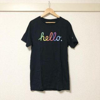 アップル(Apple)のApple Tシャツ hello 黒(Tシャツ(半袖/袖なし))