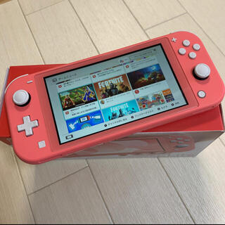 Nintendo Switch - 美品 任天堂スイッチライト コーラルピンク 