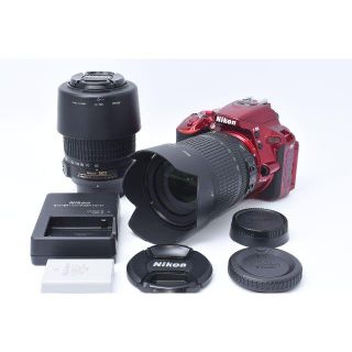 ニコン(Nikon)の★美品★ Nikon D5500 ダブルレンズセット(デジタル一眼)