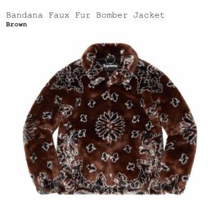 シュプリーム(Supreme)のMサイズ Bandana Faux Fur Bomber Jacket(ブルゾン)