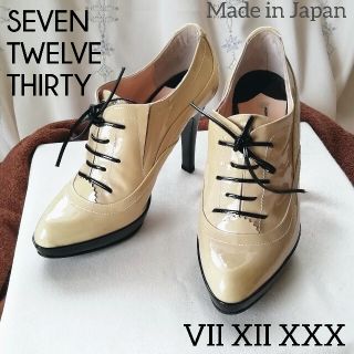 セヴントゥエルヴサーティ(VII XII XXX)のセヴントゥエルブサーティー/レースアップ*ストーム*ブーティ/35.5(23㎝)(ブーティ)