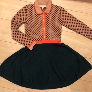 Caramel ニットドレス ワンピース 4y