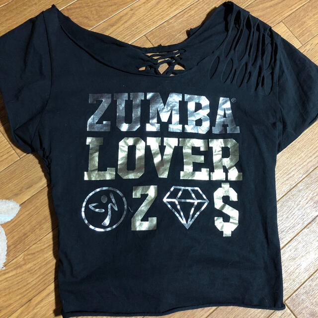 Zumba(ズンバ)のZumba ズンバ　リメイクTシャツ　 レディースのトップス(Tシャツ(半袖/袖なし))の商品写真