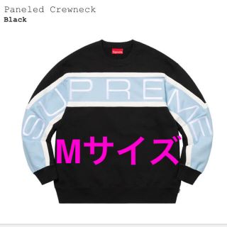 シュプリーム(Supreme)のsupreme Paneled Crewneck Black Mサイズ(その他)