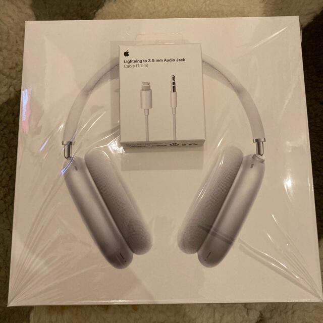 低価格 Apple - apple AirPods Max+有線ケーブル ほぼ新品