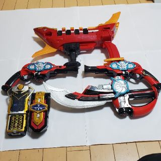 バンダイ(BANDAI)のyeso様専用　海賊戦隊　ゴーカイジャー　セット（モバイレーツ抜き）(キャラクターグッズ)