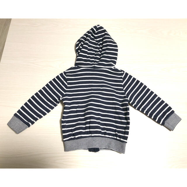 PETIT BATEAU(プチバトー)のプチバトー　マリニエール  18m　パーカー キッズ/ベビー/マタニティのベビー服(~85cm)(トレーナー)の商品写真