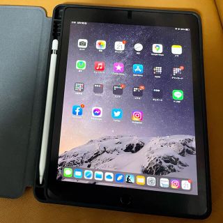 アイパッド(iPad)のiPad Pro 9.7インチ 128GB セルラー グレー  pencil付き(タブレット)