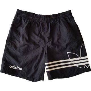 アディダス(adidas)の90's vintage adidas trefoil nylon shorts(ショートパンツ)