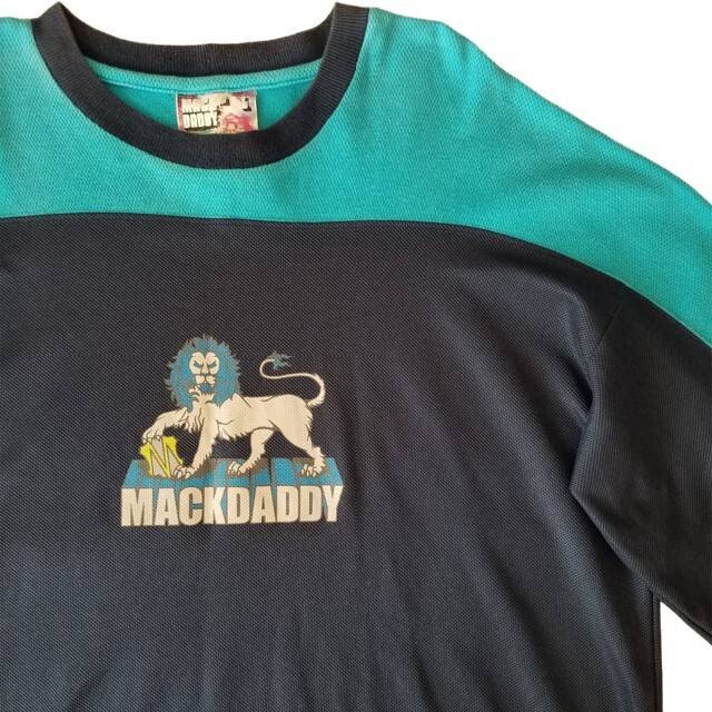 MACKDADDY(マックダディー)の日本製 MACKDADDY MDY Print 切替 バイカラー S/S Tee メンズのトップス(Tシャツ/カットソー(半袖/袖なし))の商品写真