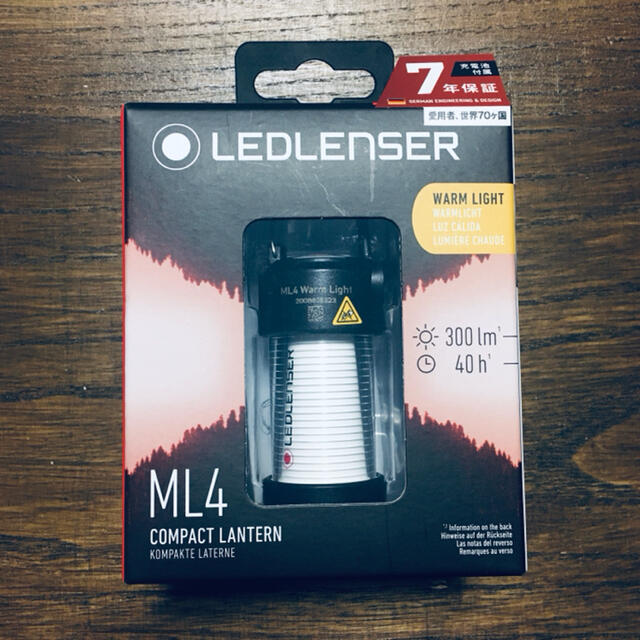 LEDLENSER ML4 WARM LIGHT