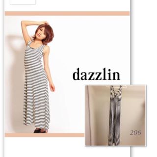 ダズリン(dazzlin)のダズリン グレーマキシワンピース(ロングワンピース/マキシワンピース)