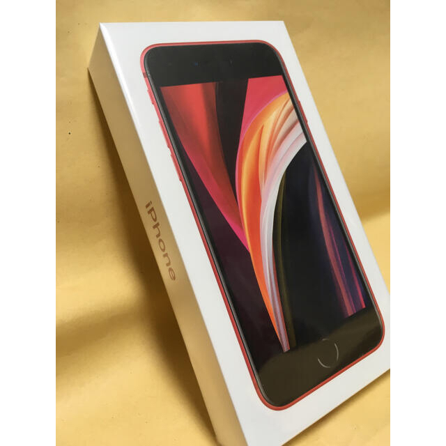 【 新品/未開封 】SIMフリー  iPhone SE 64GB レッドスマホ/家電/カメラ