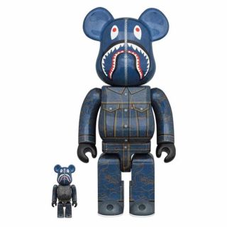 メディコムトイ(MEDICOM TOY)のBAPE x Levi’s 100% & 400% BE@RBRICK(その他)