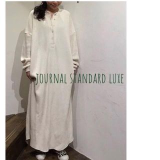 journal standard luxe ワッフルヘンリワンピース　argue(ロングワンピース/マキシワンピース)