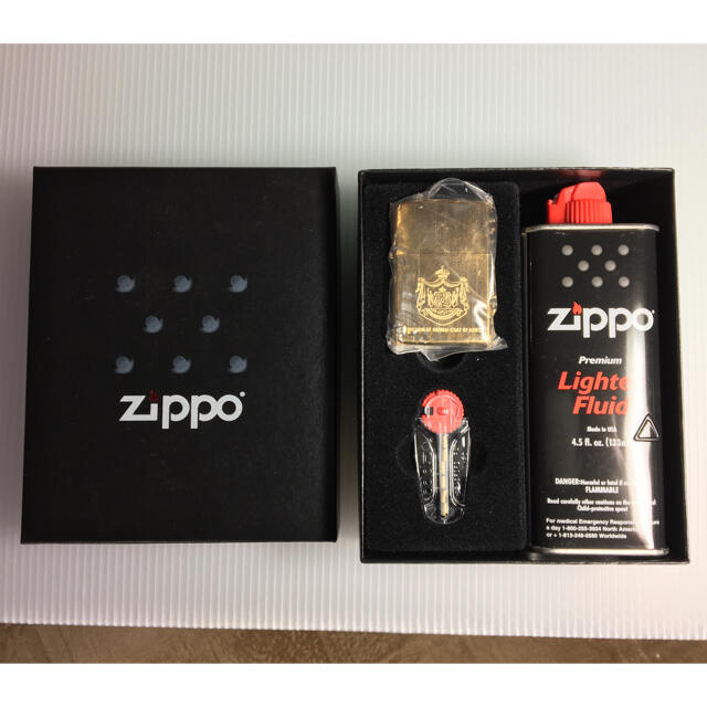 ZIPPO(ジッポー)のZIPPO LIGHTFR（ギフトセット付）【未使用】1988年製 メンズのファッション小物(タバコグッズ)の商品写真