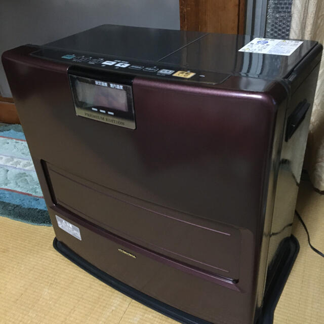 値下げ　コロナ　石油ストーブ　ほぼ新品