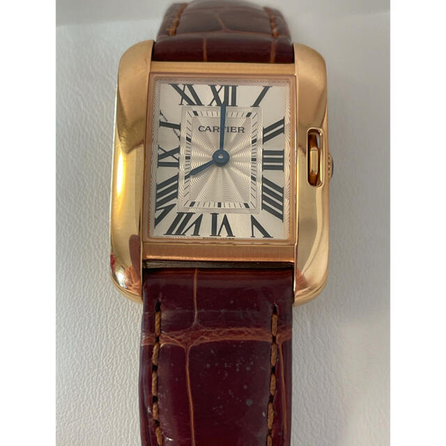 Cartier(カルティエ)の【Cartier】タンクアングレーズ レディースのファッション小物(腕時計)の商品写真